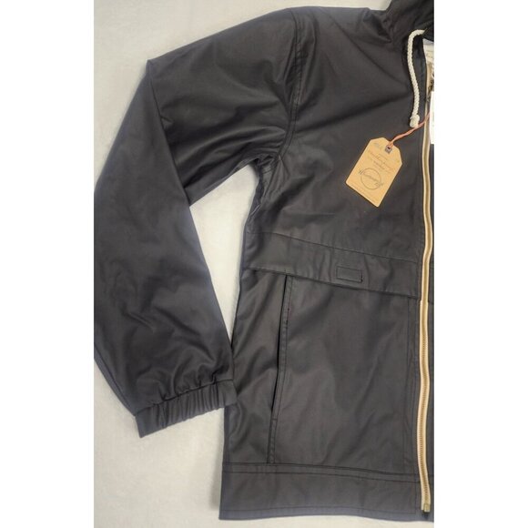 NWT Weatherproof Vintage Mens Lightweight Waterproof Hooded Rain Jacket - Picture 7 of 8